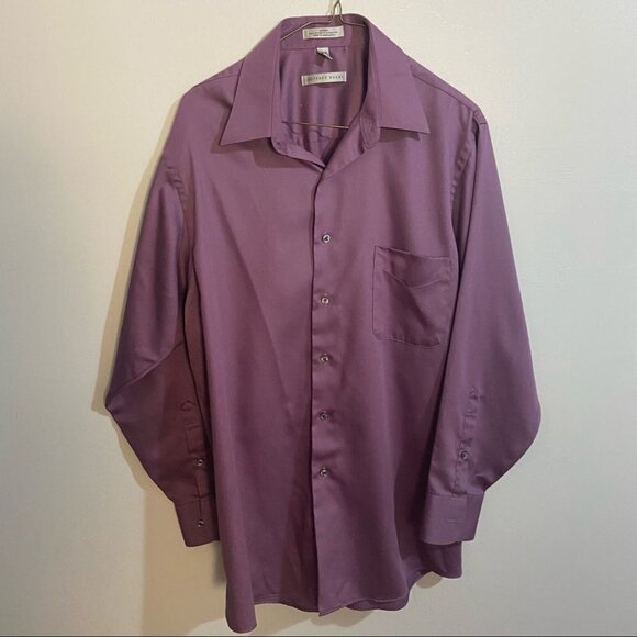 GEOFFREY Beene Dress Shirts Anti-wrinkle Size Large - Picture 3 of 5